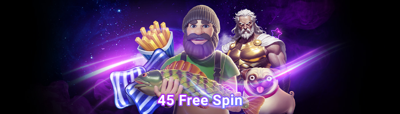 Hafta Sonuna Özel Free Spinler 45 free spin banner